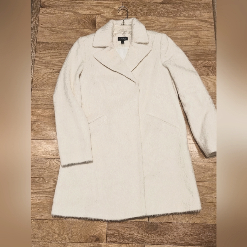 TOPSHOP Faux Fur Coat